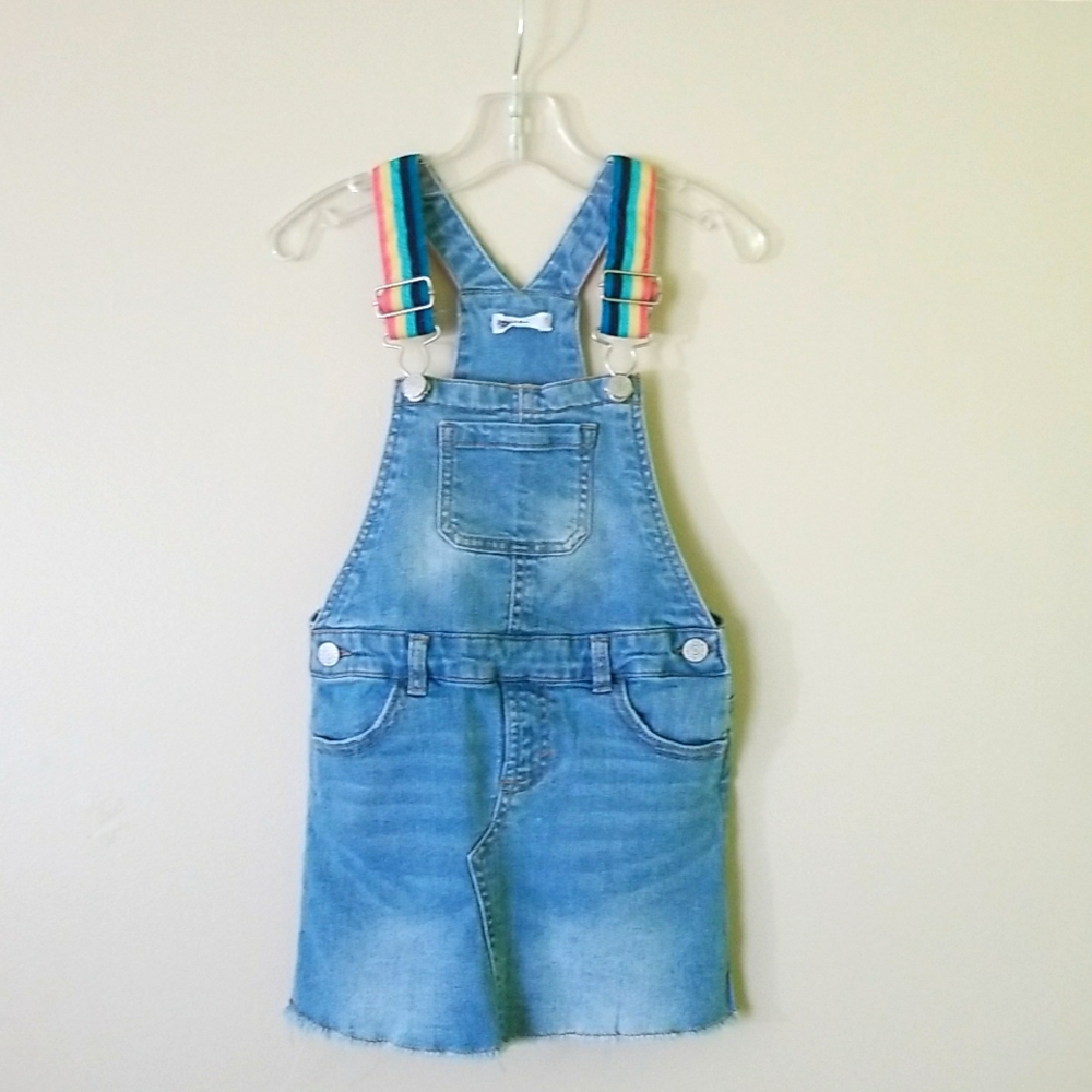 Epic Threads Overall Denim Jumper Dress Size 5